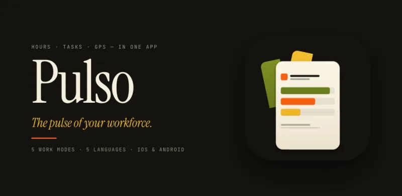 Pulso, notre application mobile pour les équipes de terrain, est disponible